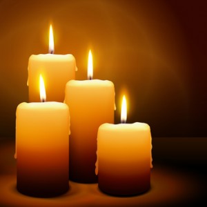 Kerze, 4. Advent, Licht, Weihnachten, Candle, xmas, 3D, vektor